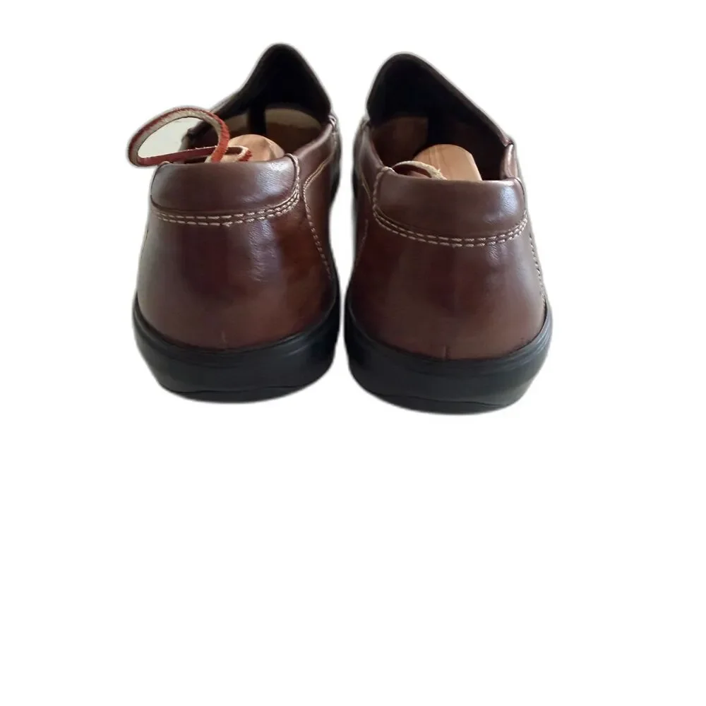 Cole Haan Keating Venetian II Brown Leather Slip-On Loafers Men's 8.5 M C11404
